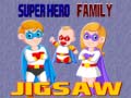 Cluiche Super Hero Family Jigsaw
