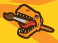 Cluiche Dinosaur Warrior Coloring