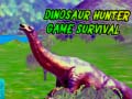 Cluiche Dinosaur Hunter Game Survival