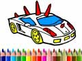 Cluiche Back To School: GTA Cars Coloring