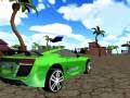 Cluiche Xtreme Beach Car Racing
