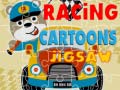 Cluiche Racing Cartoons Jigsaw