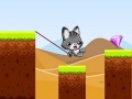 Cluiche Swing Cat Endless Jump