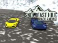 Cluiche Snow Fast Hill: Track Racing