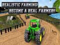 Cluiche Real Tractor Farming Simulator