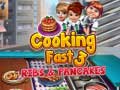 Cluiche Cooking Fast 3: Ribs and Pancakes