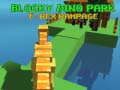 Cluiche Blocky Dino Park T-Rex Rampage