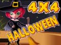 Cluiche 4X4 Halloween 