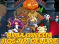 Cluiche Halloween Jigsaw Deluxe