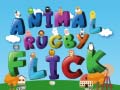 Cluiche Animals Rugby Flick