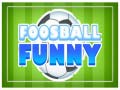 Cluiche Foosball Funny