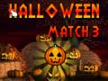 Cluiche Halloween Match 3