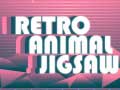 Cluiche Retro Animal Jigsaw