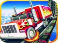 Cluiche Impossible Truck Driving Simulation 3D