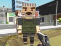 Cluiche Block Pixel Cop: Gun Craft In Robbers World