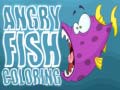 Cluiche Angry Fish Coloring 