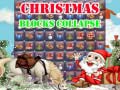 Cluiche Christmas Blocks Collapse