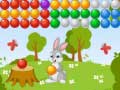 Cluiche Bunny Bubble Shooter