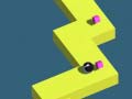 Cluiche Zigzag Ball Dash