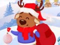 Cluiche Christmas Deer Jigsaw
