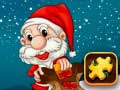 Cluiche Santa Claus Puzzle Time