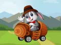 Cluiche Cartoon Animals In Cars Match 3