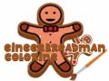 Cluiche Gingerbreadman Coloring