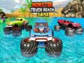 Cluiche Monster Truck Beach Surfing