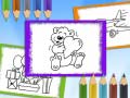 Cluiche Cartoon Coloring Book