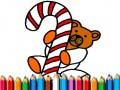 Cluiche Back To School: Candy Coloring Book