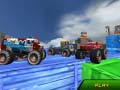 Cluiche Monster Truck Stunts Sky Driving