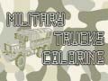 Cluiche Military Trucks Coloring