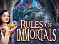 Cluiche Rules of Immortals