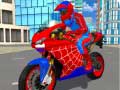 Cluiche Hero Stunt Spider Bike Simulator 3d 2