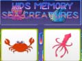 Cluiche Kids Memory Sea Creatures