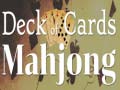 Cluiche Deck of Cards Mahjong
