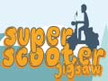 Cluiche Super Scooter Jigsaw