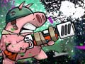 Cluiche Piggy Soldier Super Adventure