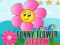 Cluiche Funny Flowers Jigsaw