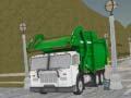 Cluiche Island Clean Truck Garbage Sim