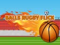 Cluiche Balls Rugby Flick