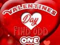 Cluiche Valentines Day Find Odd One