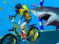 Cluiche Under Water Bicycle Racing