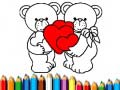 Cluiche Happy Valentines Day Coloring