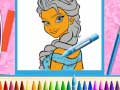 Cluiche The Princess Sisters Coloring
