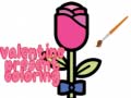 Cluiche Valentine Present Coloring