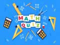 Cluiche Math Quiz Game