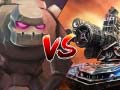 Cluiche Tank vs Golems
