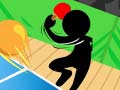 Cluiche Stickman Ping Pong