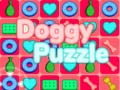 Cluiche Doggy Puzzle